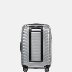 Handbagage Koffers^Samsonite Proxis expandable handbagage koffer 55 cm silver