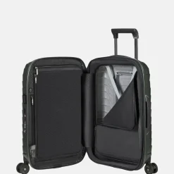 Handbagage Koffers^Samsonite Proxis expandable handbagage koffer 55 cm matt climbing ivy