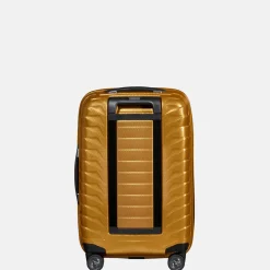Handbagage Koffers^Samsonite Proxis expandable handbagage koffer 55 cm honey gold