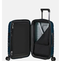 Handbagage Koffers^Samsonite Proxis expandable handbagage koffer 55 cm petrol blue