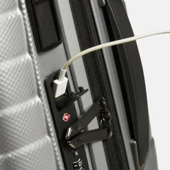 Handbagage Koffers^Samsonite Proxis expandable handbagage koffer 55 cm silver