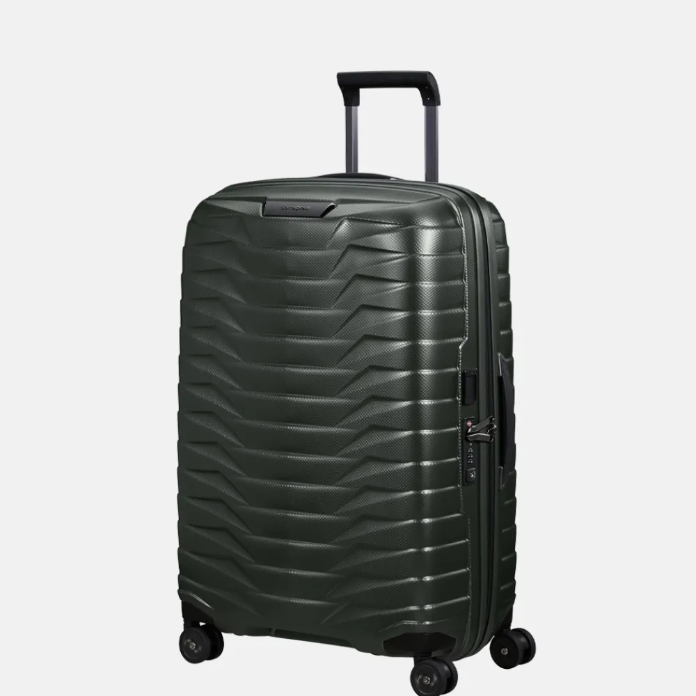 Reiskoffers^Samsonite Proxis spinner 69 cm matt climbing ivy