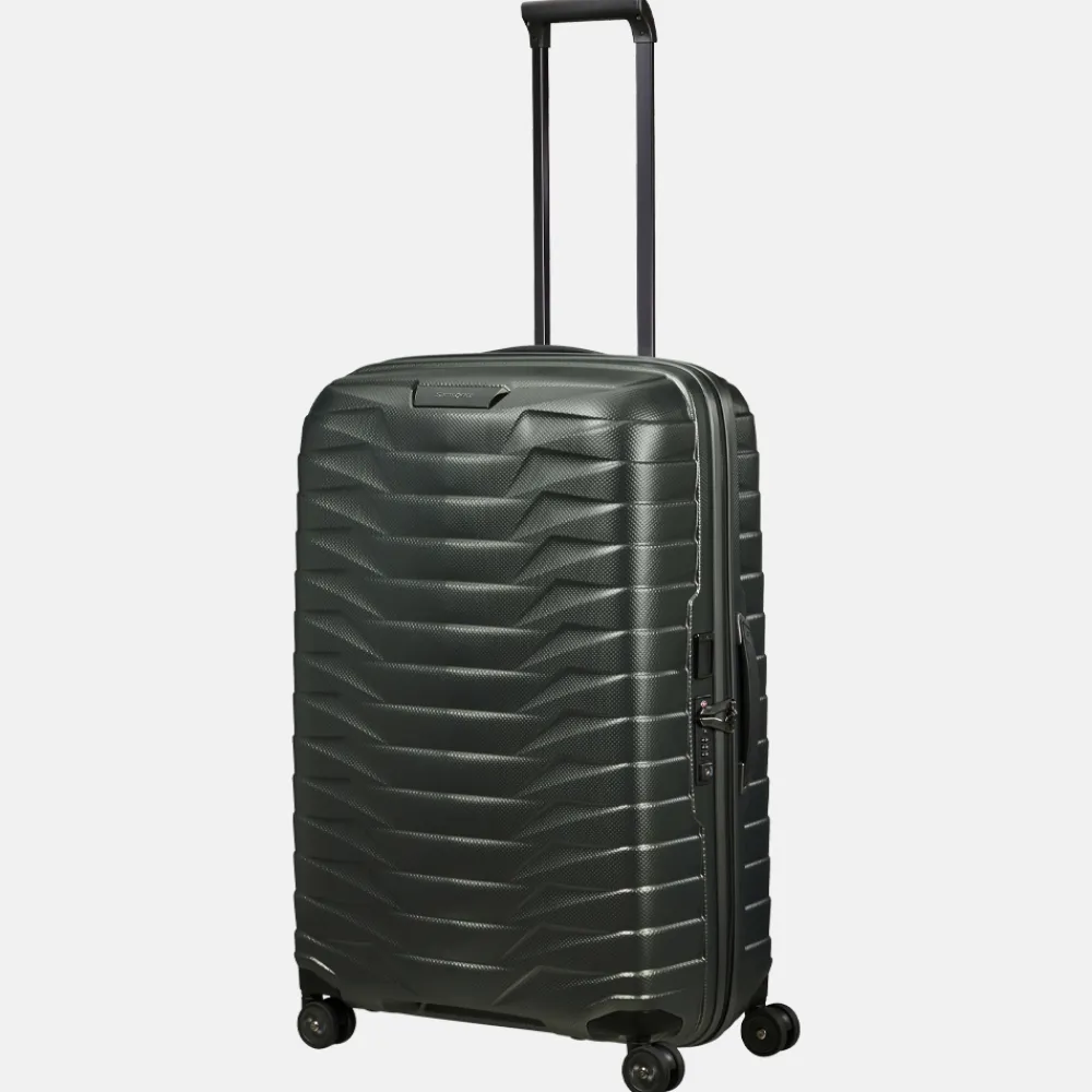 Reiskoffers^Samsonite Proxis spinner 75 cm matt climbing ivy
