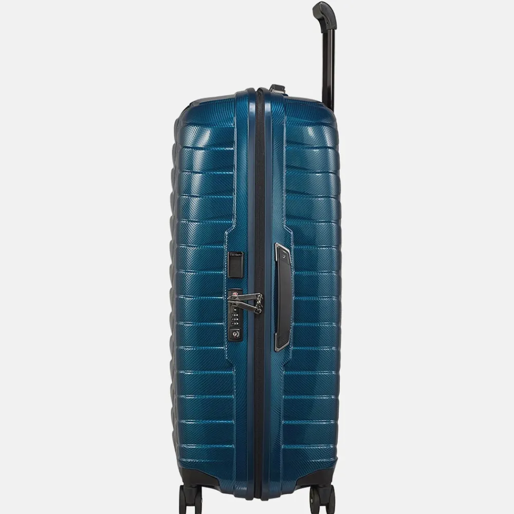 Reiskoffers^Samsonite Proxis spinner 75 cm petrol blue