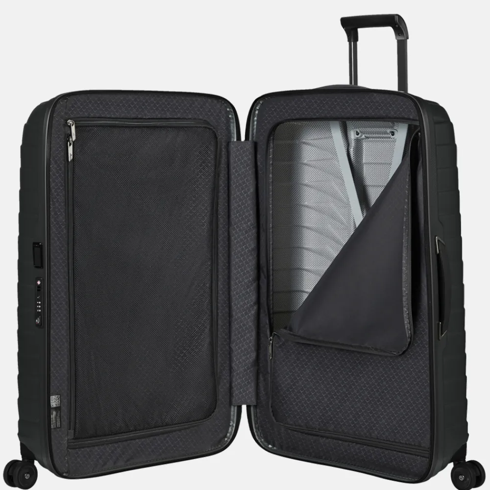 Reiskoffers^Samsonite Proxis spinner 75 cm matt graphite