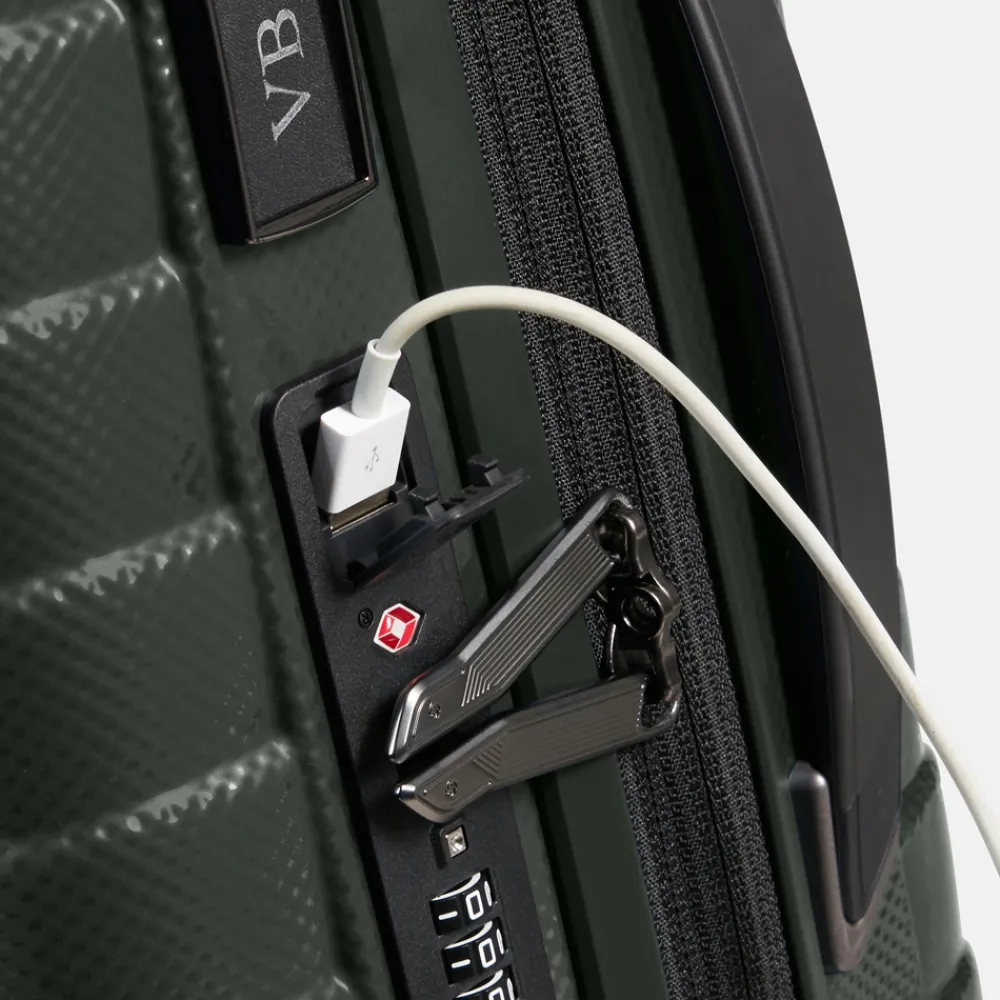 Reiskoffers^Samsonite Proxis spinner 75 cm matt climbing ivy
