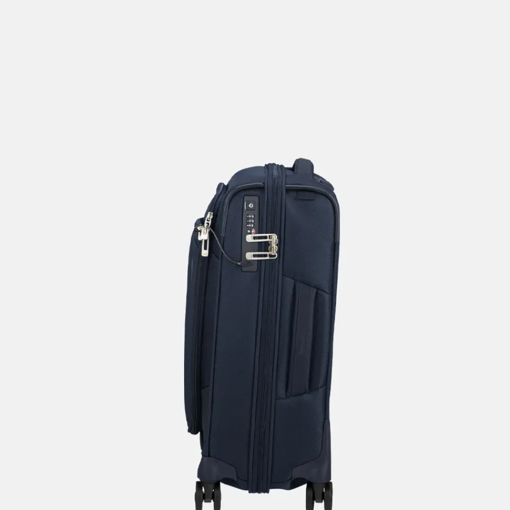 Handbagage Koffers^Samsonite Respark handbagage koffer 55 cm dubbel frame midnight blue