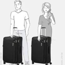 Reiskoffers^Samsonite Respark koffer 79 cm ozone black