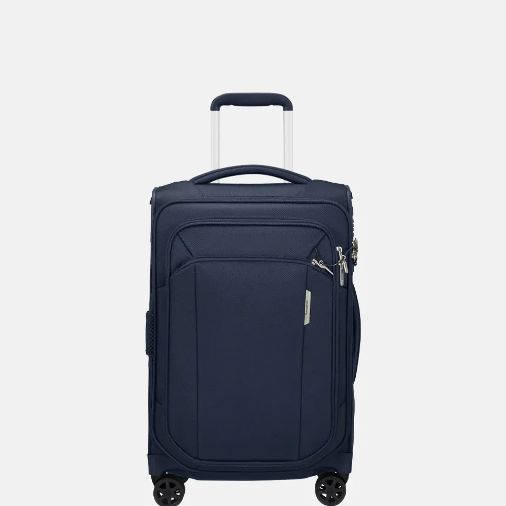 Handbagage Koffers^Samsonite Respark Length handbagage koffer 55 cm midnight blue