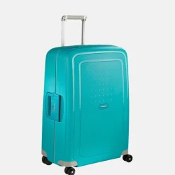 Reiskoffers^Samsonite S'Cure spinner 69 cm aqua blue