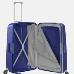 Reiskoffers^Samsonite S'Cure spinner 75 cm dark blue