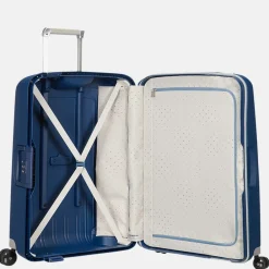 Reiskoffers^Samsonite S'Cure spinner 69 cm dark blue