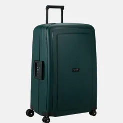 Reiskoffers^Samsonite S´Cure Spinner reiskoffer 75 cm dark teal