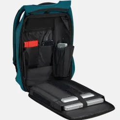 Laptop Rugzakken^Samsonite Securipack 2.0 laptoprugzak 15.6 inch petrol