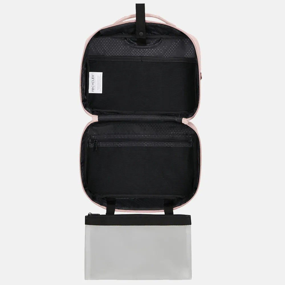 Toilettassen^Samsonite Stackd hanging toilettas rose