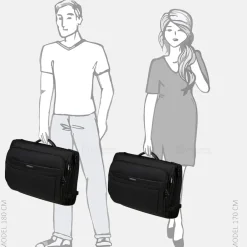 Kledinghoezen^Samsonite Tri-fold kledinghoes PRO-DLX 6 black