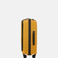 Handbagage Koffers^Samsonite Upscape Frontpocket handbagage koffer 55 cm yellow