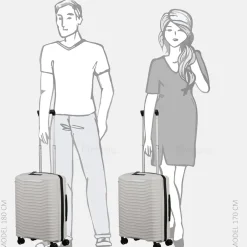 Handbagage Koffers^Samsonite Upscape handbagage koffer 55 cm expandable cloud white