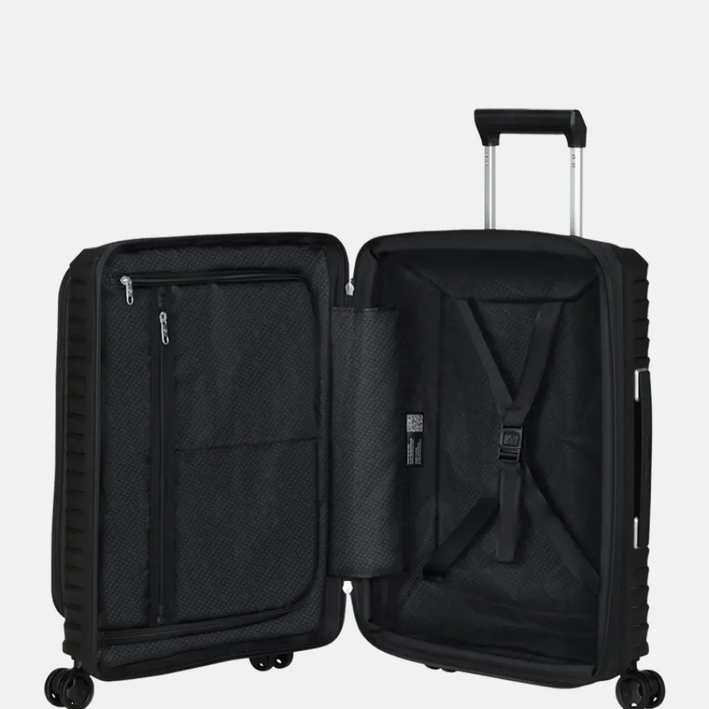 Handbagage Koffers^Samsonite Upscape handbagage koffer 55 cm black