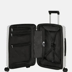 Handbagage Koffers^Samsonite Upscape handbagage koffer 55 cm expandable cloud white