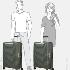 Reiskoffers^Samsonite Upscape koffer 75 cm climbing ivy