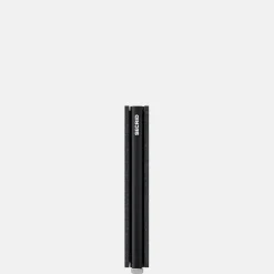Pasjeshouders | Heren Portemonnees^Secrid Inox pasjeshouder emboss lines inox black