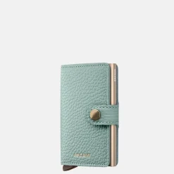 Pasjeshouders | Heren Portemonnees^Secrid Miniwallet pasjeshouder pebble sea green