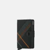 Pasjeshouders | Heren Portemonnees^Secrid Miniwallet pasjeshouder stich linea orange