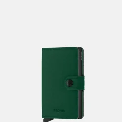 Heren Portemonnees | Gepersonaliseerde Portemonnees^Secrid Miniwallet pasjeshouder yard green