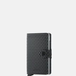 Pasjeshouders | Heren Portemonnees^Secrid Miniwallet pasjeshouder cubic black-titanium