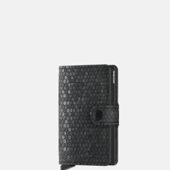 Pasjeshouders | Heren Portemonnees^Secrid Miniwallet pasjeshouder hexagon black