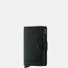 Pasjeshouders | Heren Portemonnees^Secrid Miniwallet pasjeshouder Veg Black Black