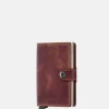 Pasjeshouders | Heren Portemonnees^Secrid Miniwallet pasjeshouder brown vintage