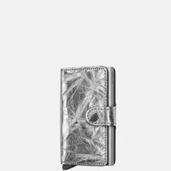 Pasjeshouders | Heren Portemonnees^Secrid Miniwallet pasjeshouder crunch silver