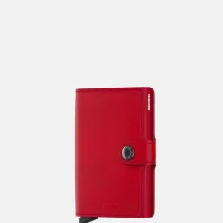 Pasjeshouders | Heren Portemonnees^Secrid Miniwallet pasjeshouder original red-red