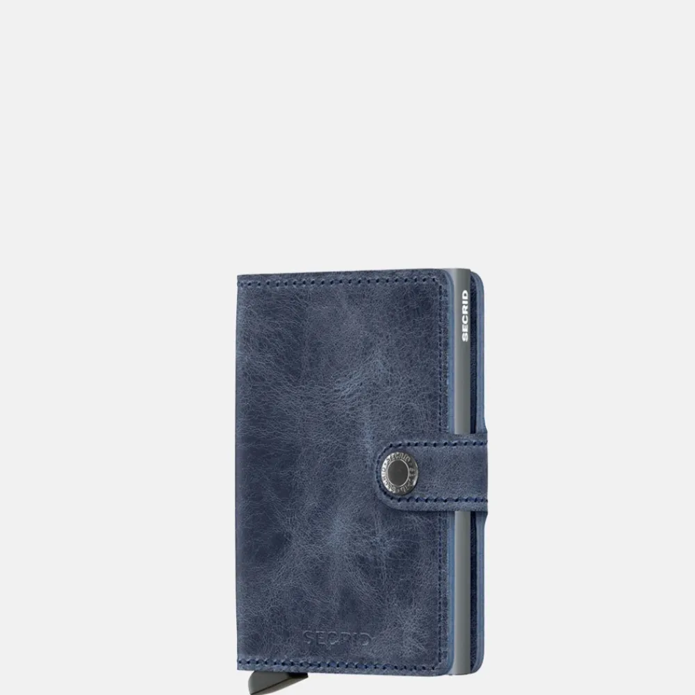 Pasjeshouders | Heren Portemonnees^Secrid Miniwallet pasjeshouder vintage blue