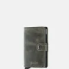 Pasjeshouders | Gepersonaliseerde Portemonnees^Secrid Miniwallet pasjeshouder vintage olive-black