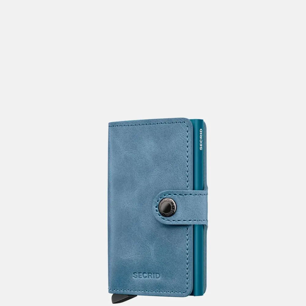 Pasjeshouders | Heren Portemonnees^Secrid Miniwallet pasjeshouder vintage teal