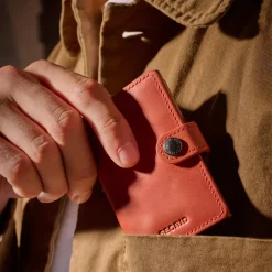 Pasjeshouders | Heren Portemonnees^Secrid Miniwallet pasjeshouder vintage orange