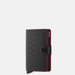 Pasjeshouders | Heren Portemonnees^Secrid Miniwallet pasjeshouder Fuel Black-Red