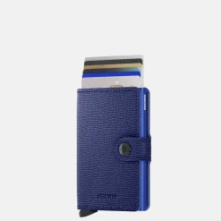 Pasjeshouders | Gepersonaliseerde Portemonnees^Secrid Miniwallet pasjeshouder crisple cobalt