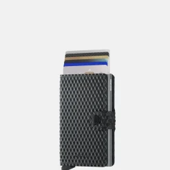 Pasjeshouders | Heren Portemonnees^Secrid Miniwallet pasjeshouder cubic black-titanium