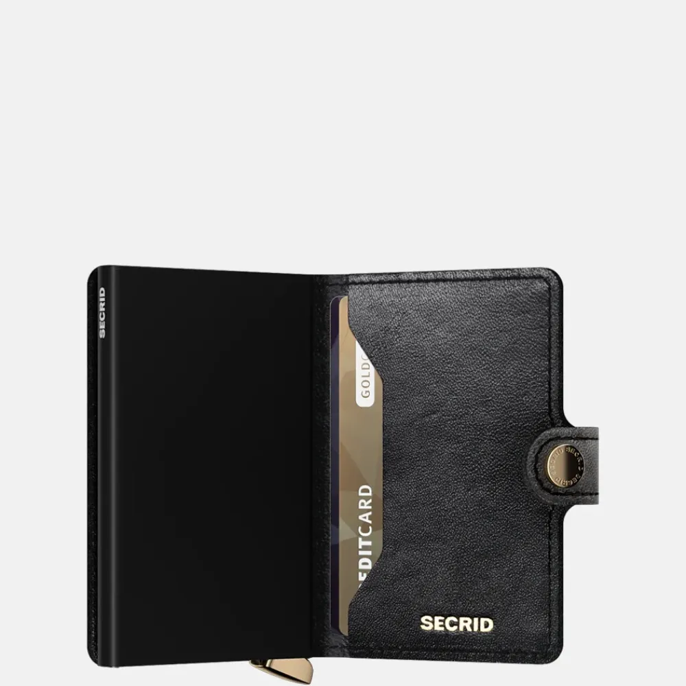 Pasjeshouders | Heren Portemonnees^Secrid Miniwallet pasjeshouder Emboss diamond black