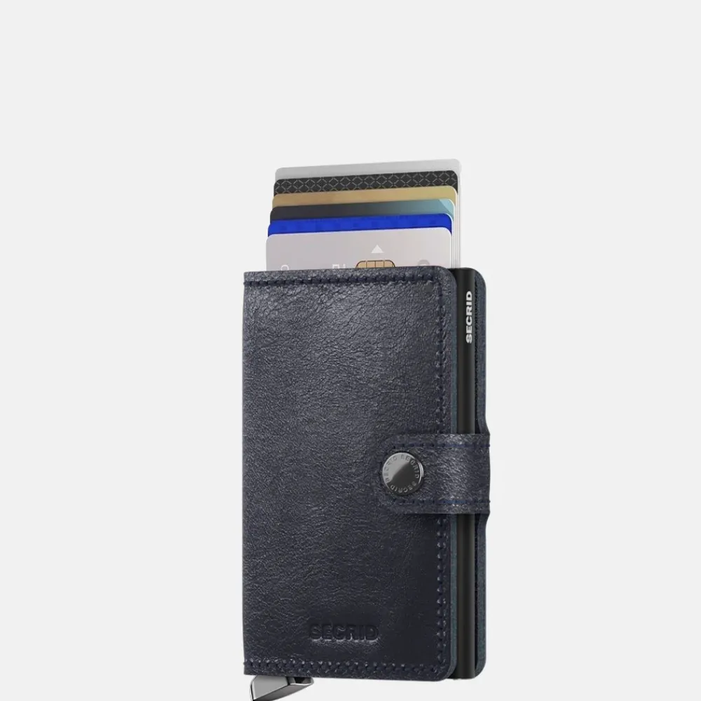 Pasjeshouders | Heren Portemonnees^Secrid Miniwallet pasjeshouder basco navy