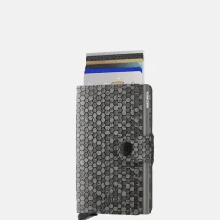 Pasjeshouders | Heren Portemonnees^Secrid Miniwallet pasjeshouder hexagon grey