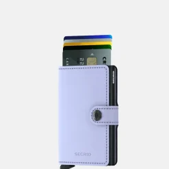 Pasjeshouders | Heren Portemonnees^Secrid Miniwallet pasjeshouder matte lilac-black