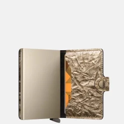 Pasjeshouders | Heren Portemonnees^Secrid Miniwallet pasjeshouder crunch gold