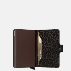 Pasjeshouders | Heren Portemonnees^Secrid Miniwallet pasjeshouder leo brown
