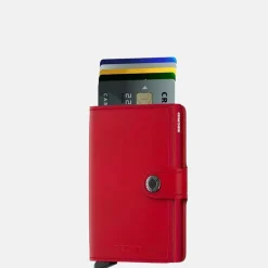 Pasjeshouders | Heren Portemonnees^Secrid Miniwallet pasjeshouder original red-red