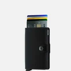 Pasjeshouders | Heren Portemonnees^Secrid Miniwallet pasjeshouder matte black